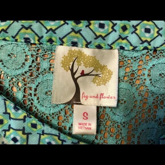 Fig & Flower Multi-color blouse - Picture 9 of 9